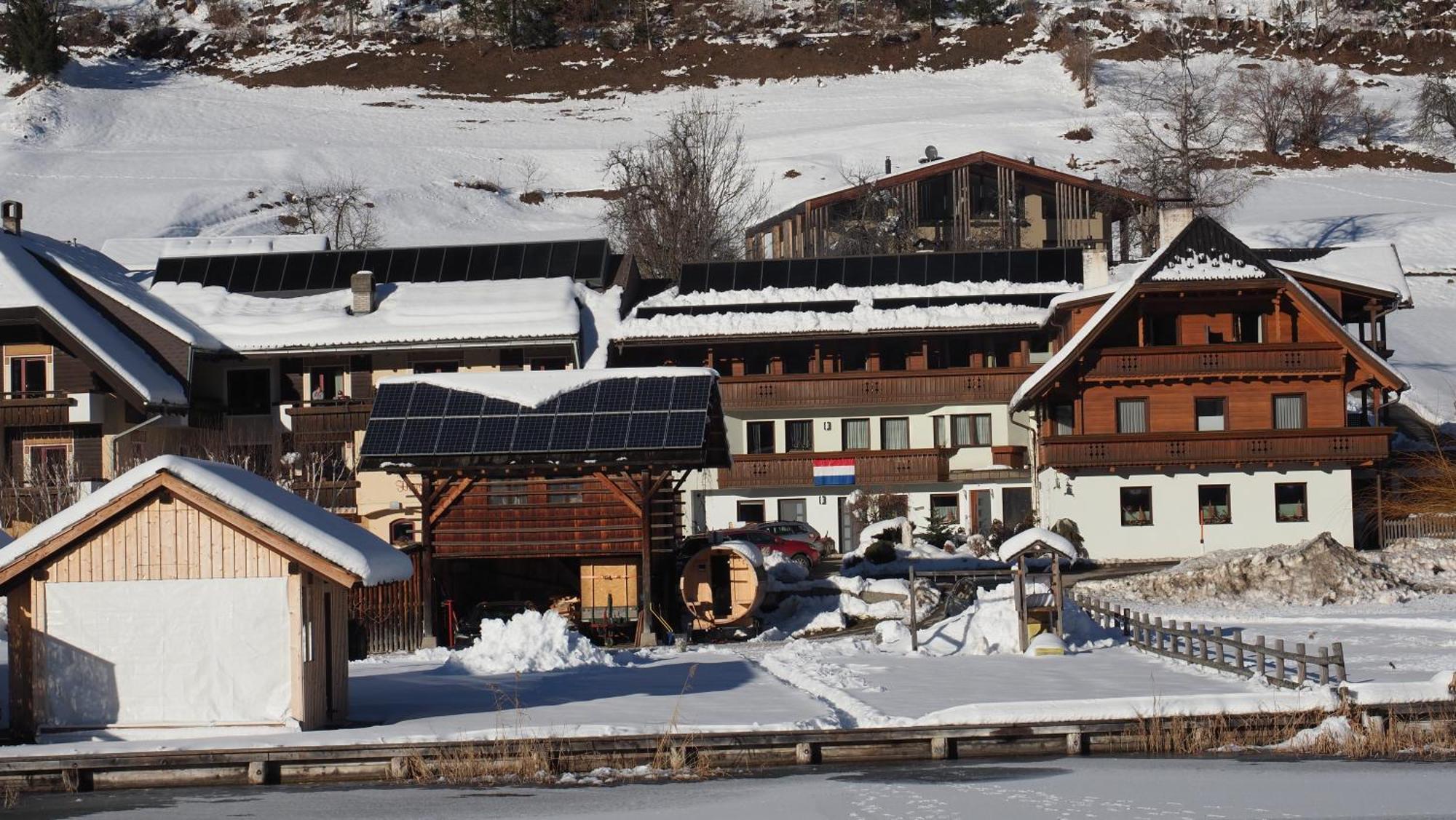 Haus Binter Hotell Weissensee Eksteriør bilde